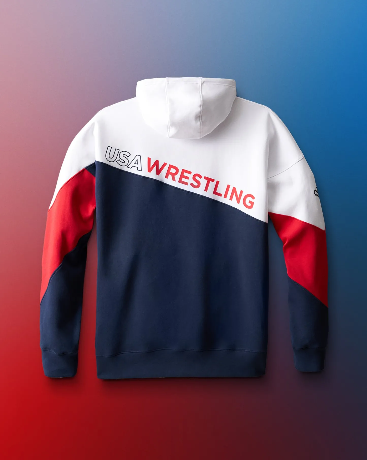 Hoodies & Pullovers|Hoodies & Pullovers>RUDIS USA Wrestling Colorblock Hoodie