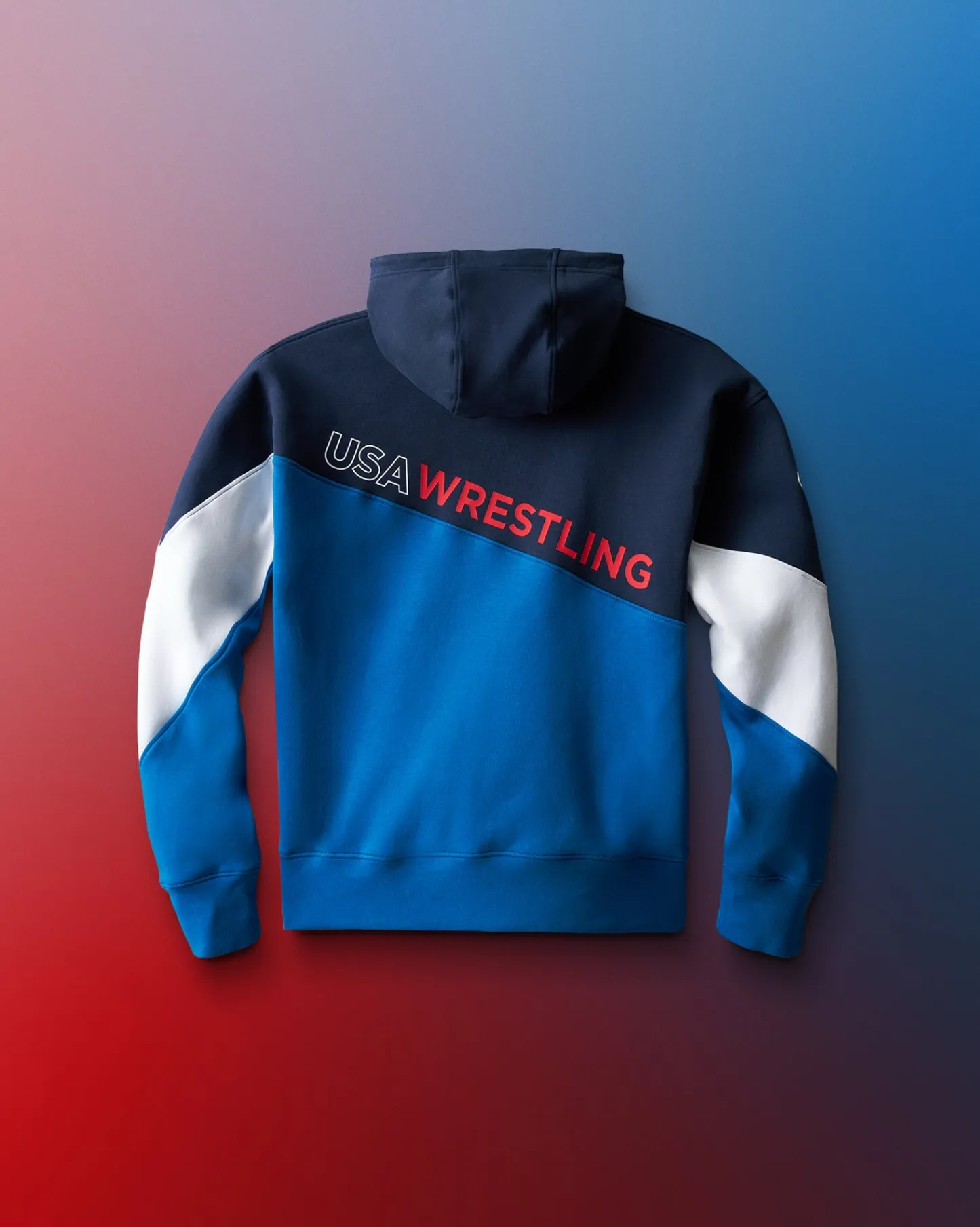 Hoodies & Pullovers>RUDIS USA Wrestling Colorblock Youth Hoodie