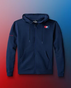 Hoodies & Pullovers|Hoodies & Pullovers>RUDIS USA Wrestling Logo Comfort Fleece Full Zip