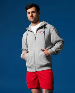 Hoodies & Pullovers|Hoodies & Pullovers>RUDIS USA Wrestling Logo Comfort Fleece Full Zip