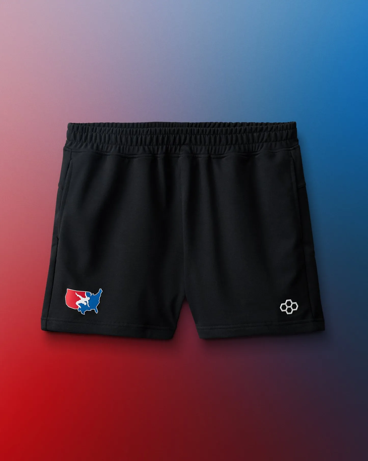 Shorts & Bottoms|Shorts & Bottoms>RUDIS USA Wrestling Luxe Terry 5" Shorts