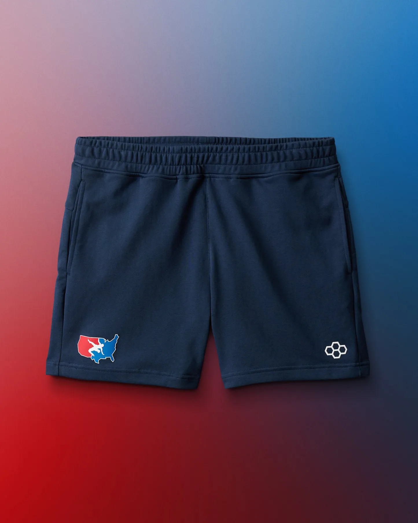 Shorts & Bottoms|Shorts & Bottoms>RUDIS USA Wrestling Luxe Terry 5" Shorts