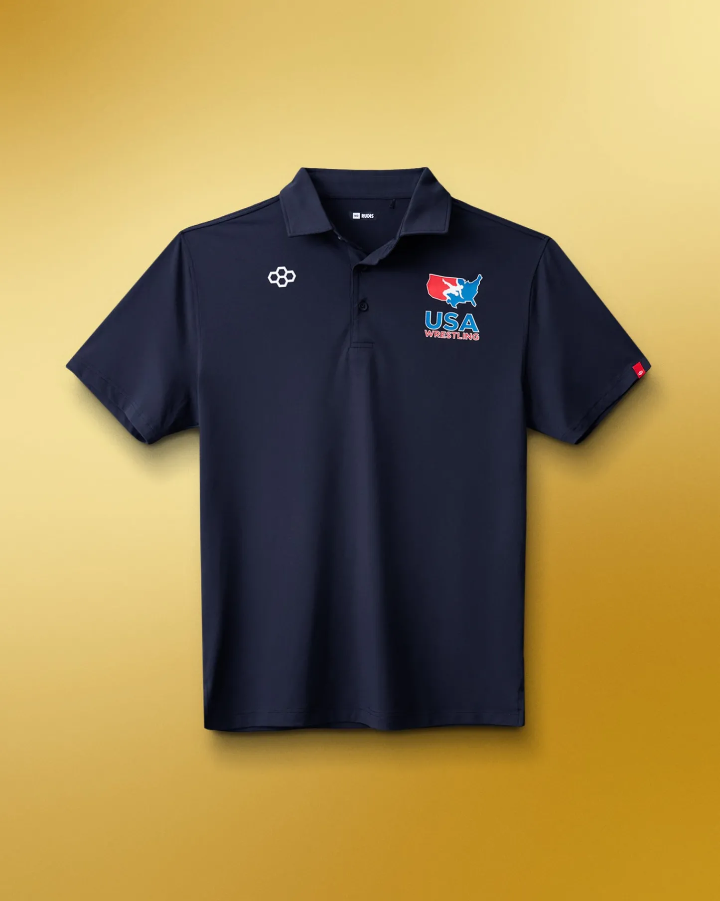 Polos>RUDIS USA Wrestling Membership Classic Polo