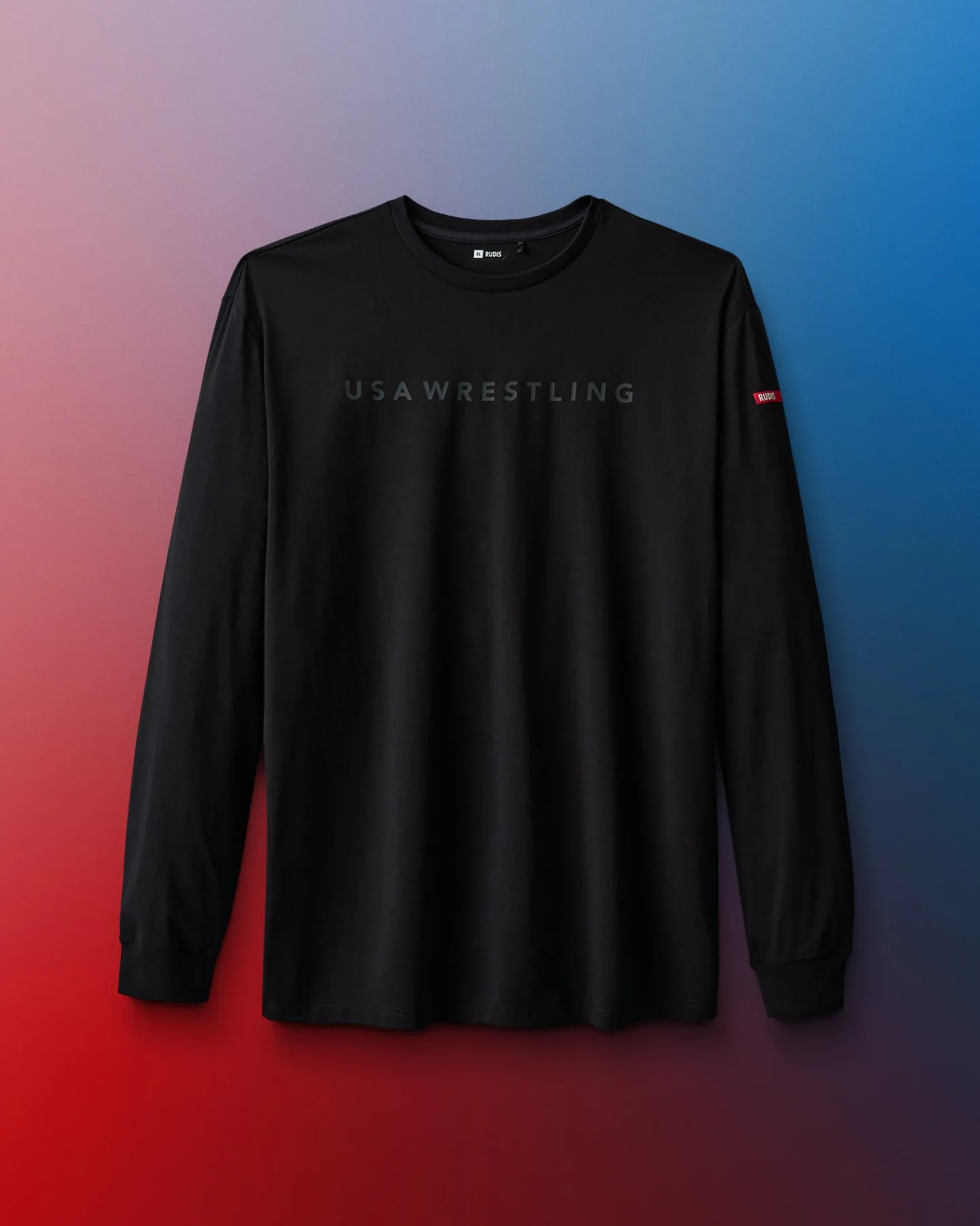 Shirts & Tees|Shirts & Tees>RUDIS USA Wrestling Sleek Hybrid Long Sleeve