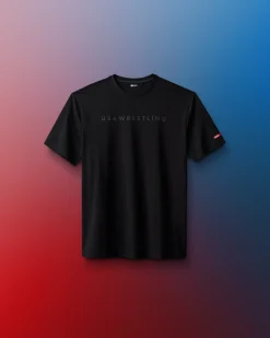 Shirts & Tees>RUDIS USA Wrestling Sleek Hybrid Youth T-Shirt