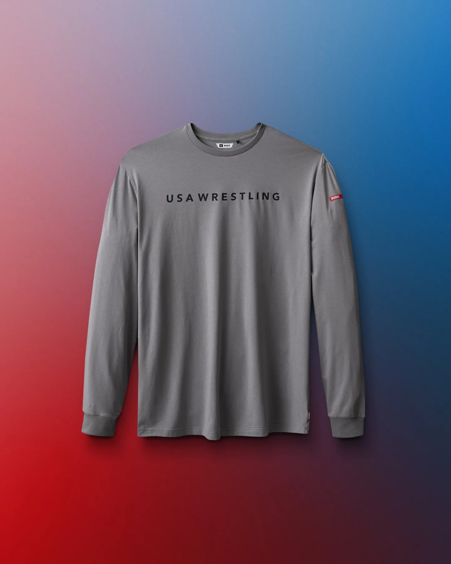 Shirts & Tees>RUDIS USA Wrestling Sleek Hybrid Youth Long Sleeve