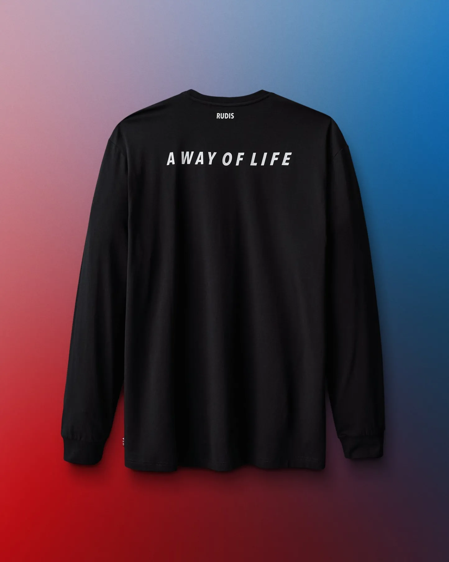 Shirts & Tees|Shirts & Tees>RUDIS USA Wrestling Stacked Hybrid Long Sleeve