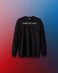 Shirts & Tees>RUDIS USA Wrestling Stacked Hybrid Youth Long Sleeve