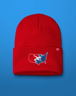 Hats & Beanies|Hats & Beanies>RUDIS USA Wrestling Standard Foldover Beanie