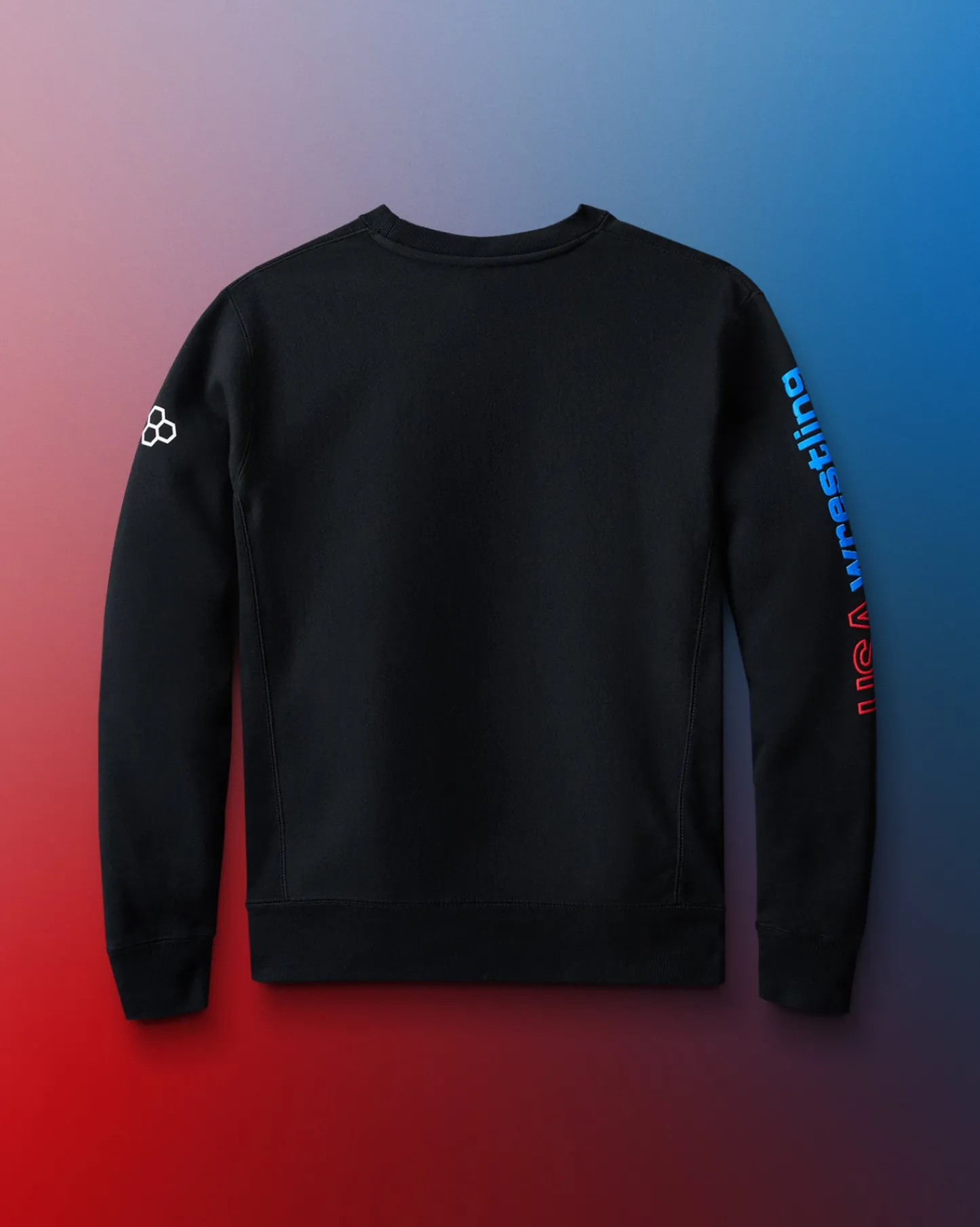 Hoodies & Pullovers|Hoodies & Pullovers>RUDIS USA Wrestling Vintage Tradition Crewneck Black