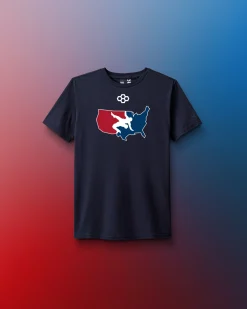 Shirts & Tees>RUDIS USA Wrestling Youth Elite Super Soft T-Shirt Navy