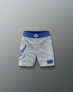 Shorts & Bottoms>RUDIS USAF Sublimated Youth Elite Shorts White Camo