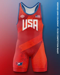 Singlets|Singlets>RUDIS USAW Grit Icon 2.0 Elite Singlet