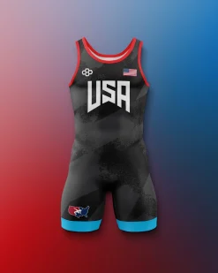 Singlets|Singlets>RUDIS USAW Grit Icon Boy's 2.0 Elite Singlet