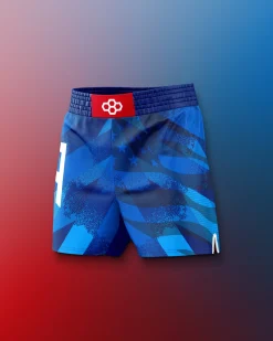 Shorts & Bottoms>RUDIS USAW Grit Icon Sublimated Shorts Navy