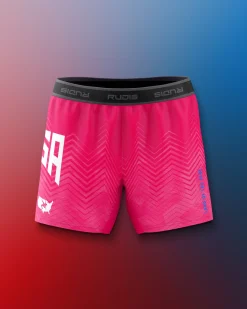 Shorts & Bottoms>RUDIS USAW Icon Women's Sublimated Shorts Pink