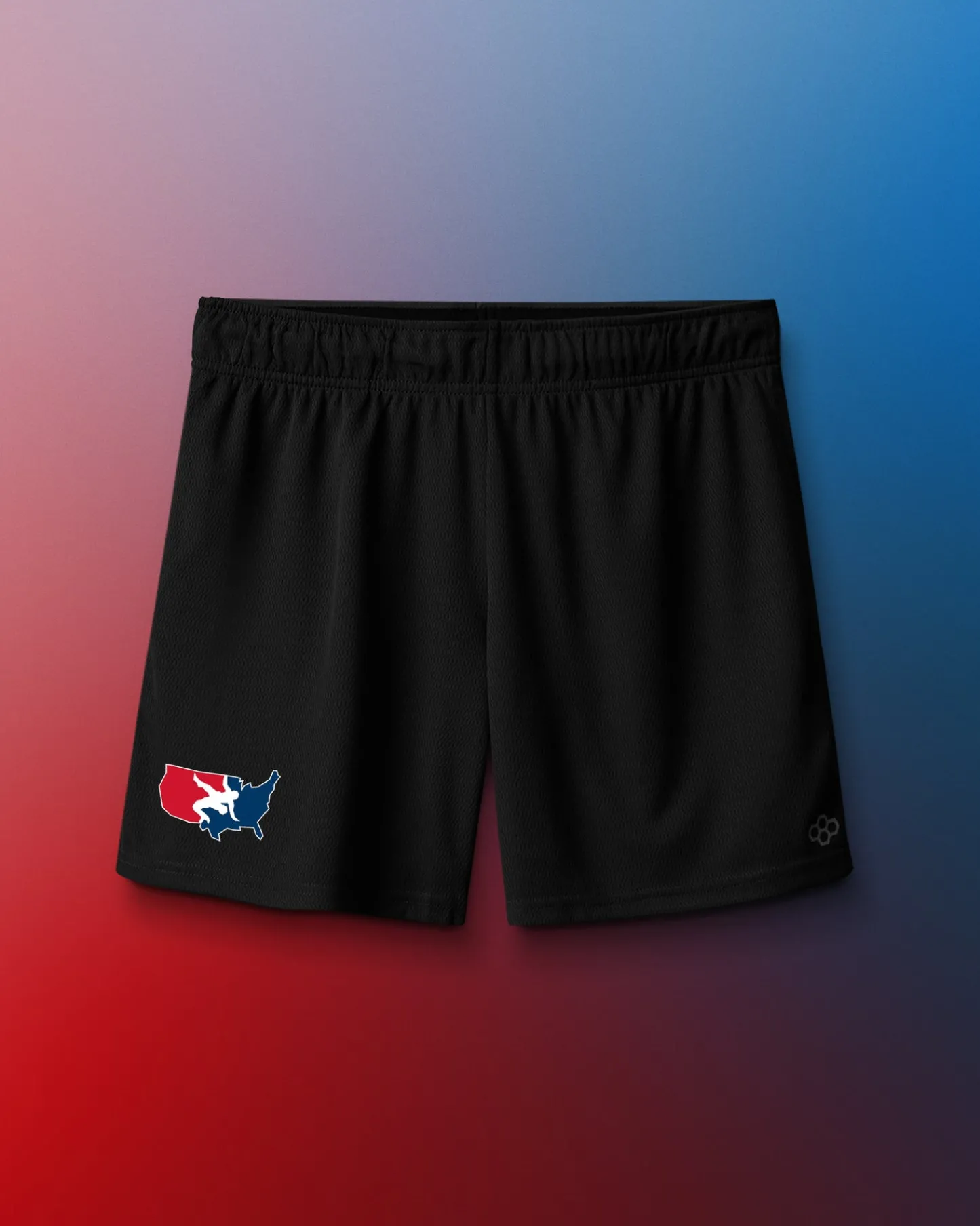 Shorts & Bottoms|Shorts & Bottoms>RUDIS USAW Logo 6" 2.0 Mesh Shorts