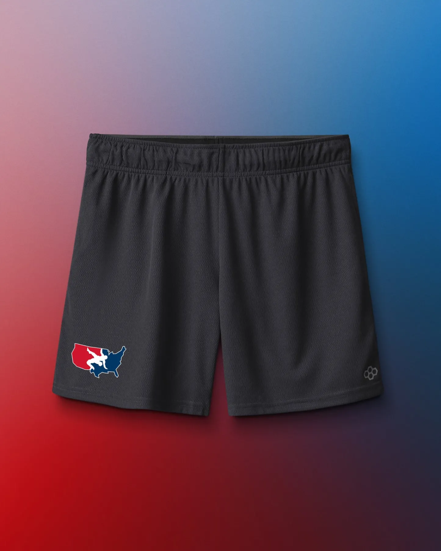 Shorts & Bottoms|Shorts & Bottoms>RUDIS USAW Logo 6" 2.0 Mesh Shorts