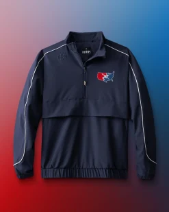 Hoodies & Pullovers|Jackets & Vests>RUDIS USAW Logo 1/4 Zip Windbreaker