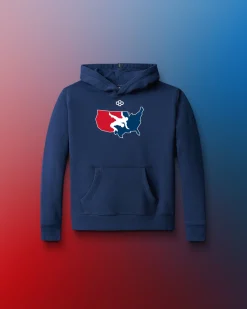Hoodies & Pullovers>RUDIS USAW Logo Comfort Fleece Youth Hoodie