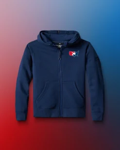 Hoodies & Pullovers>RUDIS USAW Logo Comfort Fleece Youth Full Zip