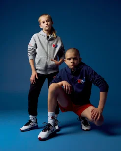 Hoodies & Pullovers>RUDIS USAW Logo Comfort Fleece Youth Full Zip