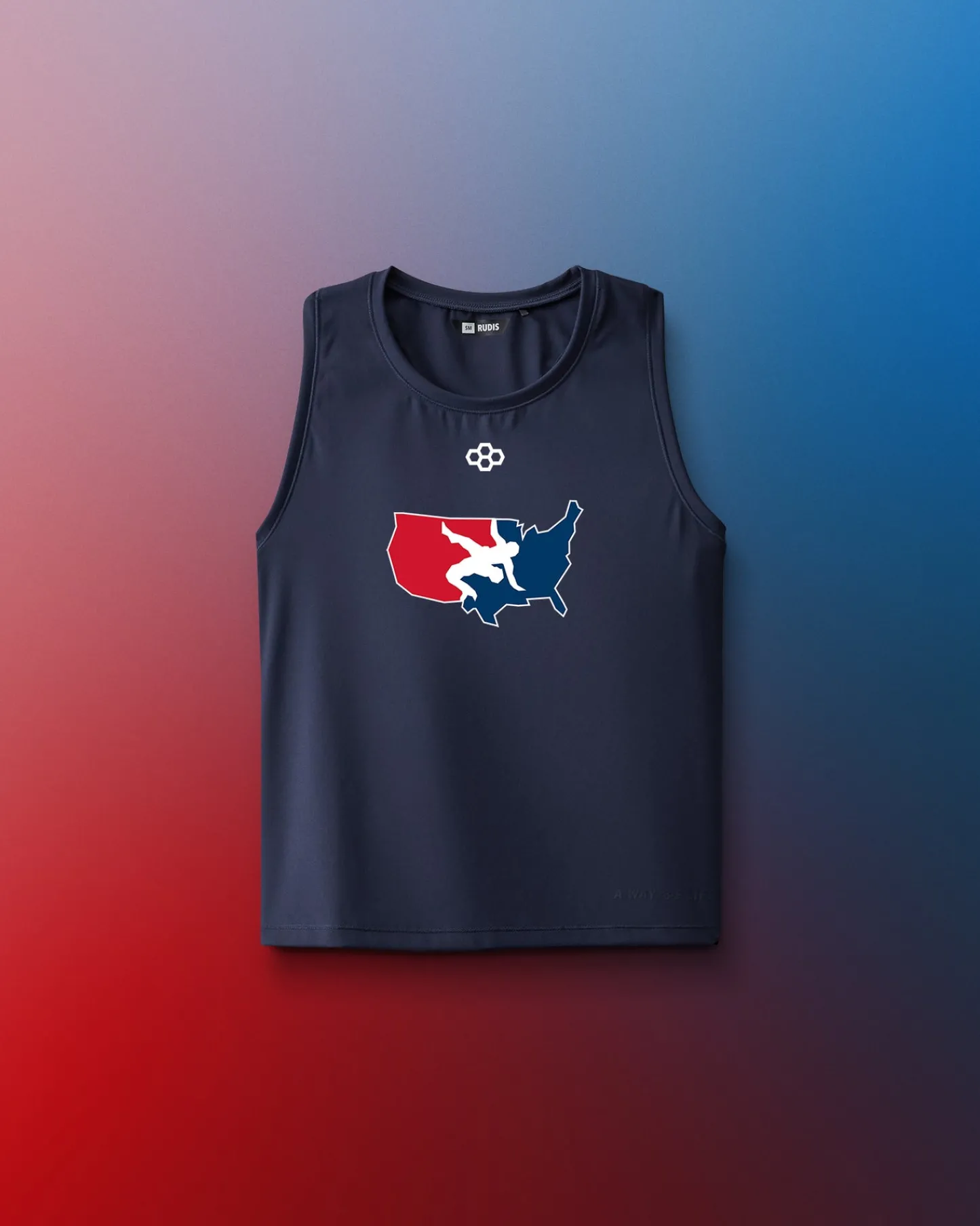 Shirts & Tees>RUDIS USAW Logo COOL-FEEL Women's Crop Tank Top