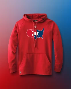 Hoodies & Pullovers|Hoodies & Pullovers>RUDIS USAW Logo Elite Terry Hoodie