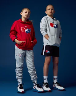 Hoodies & Pullovers>RUDIS USAW Logo Elite Terry Youth Hoodie
