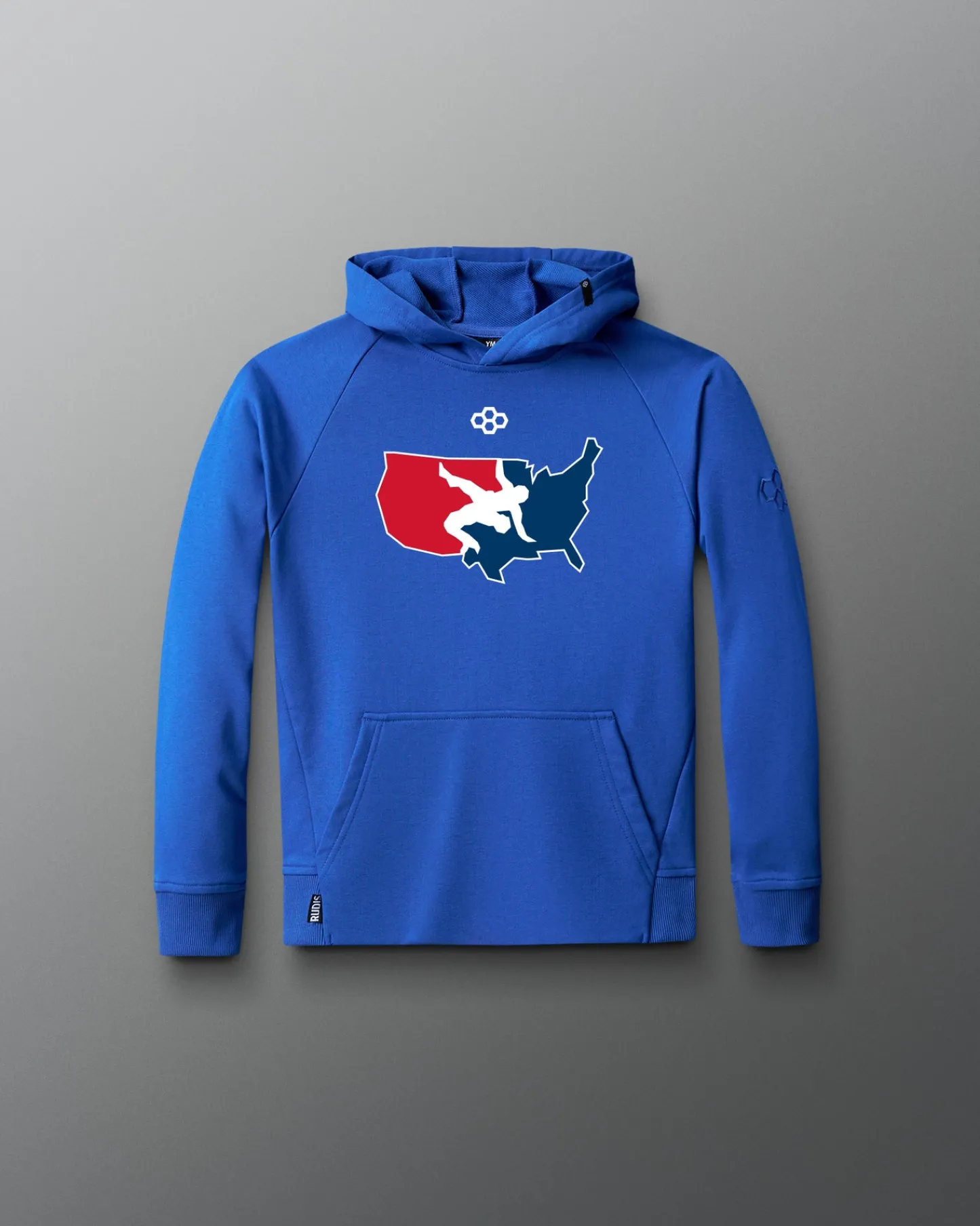 Hoodies & Pullovers>RUDIS USAW Logo Elite Terry Youth Hoodie