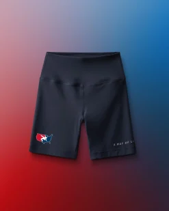 Shorts & Bottoms>RUDIS USAW Logo Women's Biker Shorts Navy