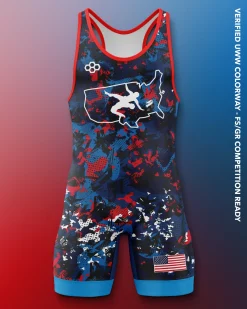 Singlets|Singlets>RUDIS USAW Scatter Icon 2.0 Elite Singlet