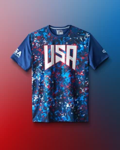 Shirts & Tees|Shirts & Tees>RUDIS USAW Scatter Icon Sublimated T-Shirt Navy