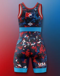 Singlets|Singlets>RUDIS USAW Scatter Icon Women's 2.0 Elite Singlet