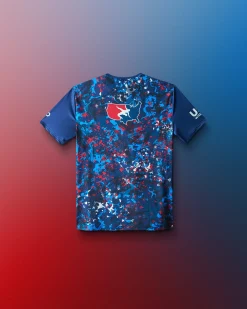 Shirts & Tees>RUDIS USAW Scatter Icon Youth Sublimated T-Shirt Navy