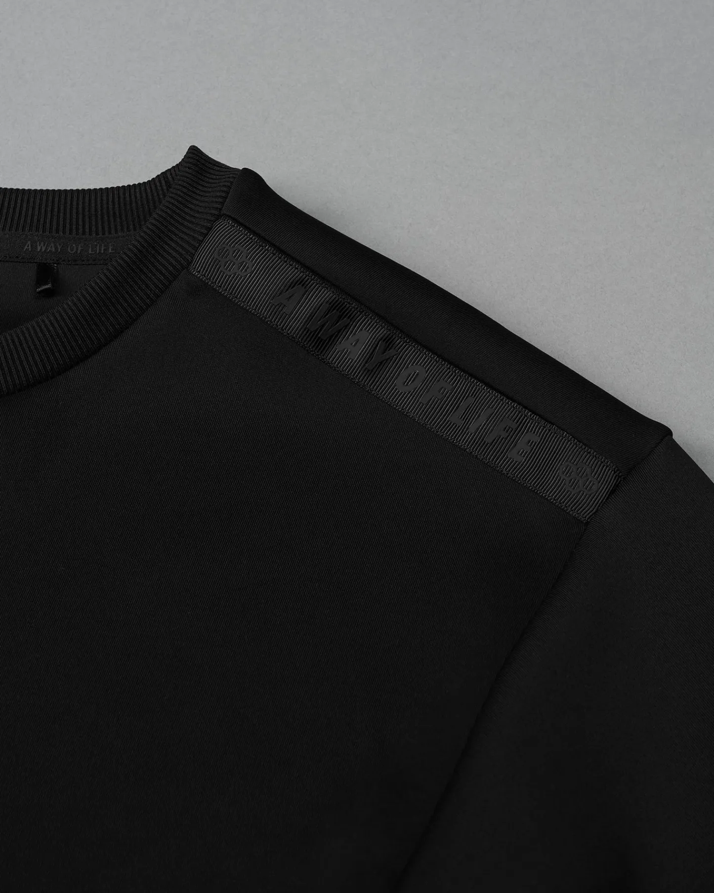 Hoodies & Pullovers>RUDIS USAW Wrestling Cool-Feel Women's Fitted Crew Black