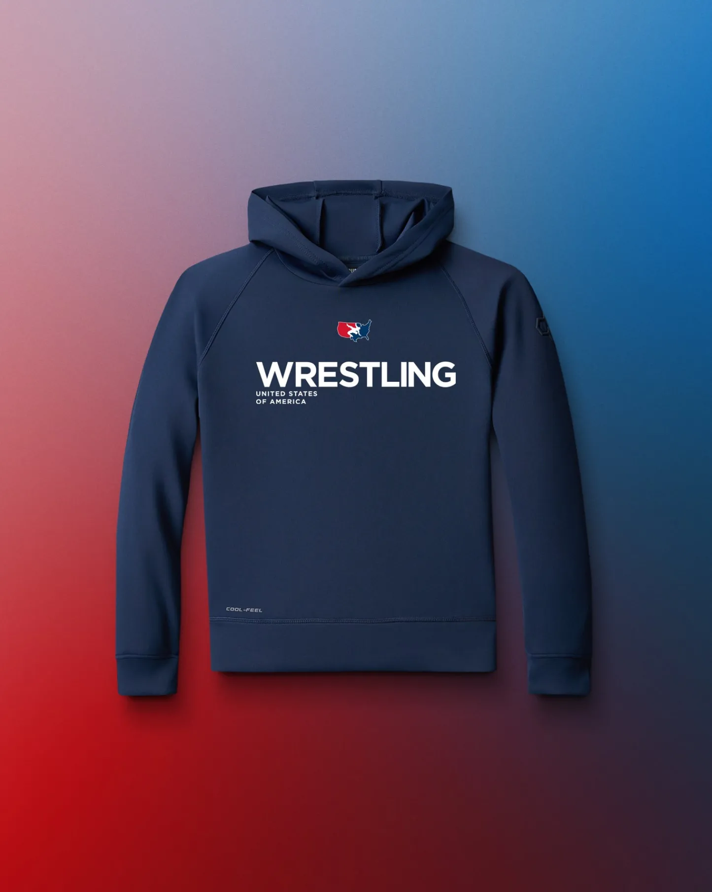 Hoodies & Pullovers>RUDIS USAW Wrestling COOL-FEEL Youth Hoodie