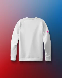 Hoodies & Pullovers>RUDIS USAW Wrestling COOL-FEEL Youth Crewneck Lunar Gray