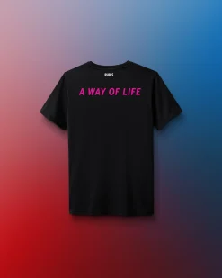 Shirts & Tees>RUDIS USAW Wrestling Elite Super Soft Youth T-Shirt Black/Pink