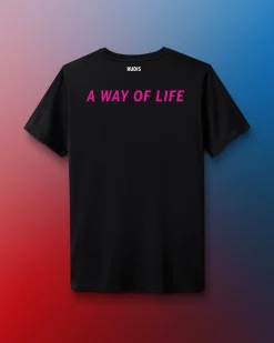 Shirts & Tees|Shirts & Tees>RUDIS USAW Wrestling Elite Super Soft T-Shirt Black/Pink