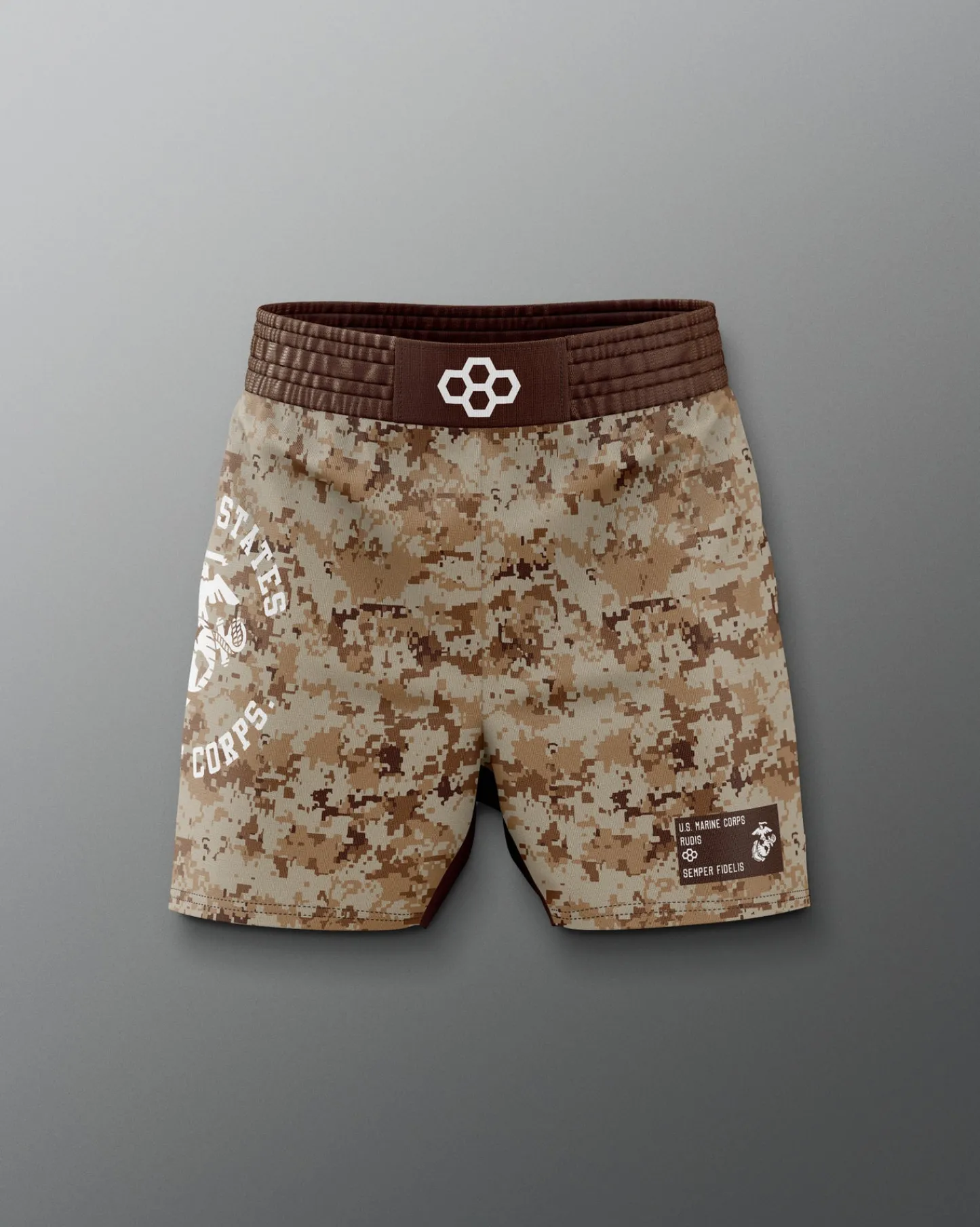 Shorts & Bottoms|Shorts & Bottoms>RUDIS USMC Sublimated Elite Shorts Camo