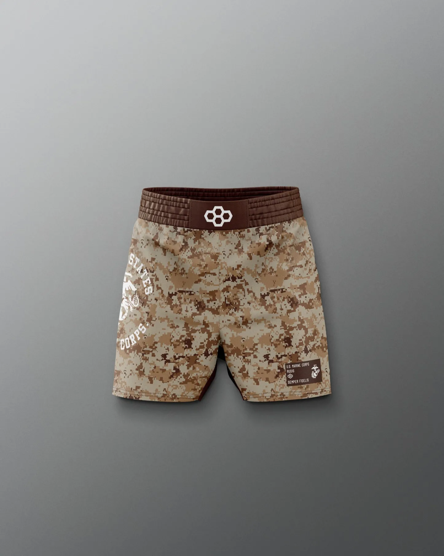 Shorts & Bottoms>RUDIS USMC Sublimated Youth Elite Shorts Camo