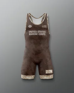 Singlets|Singlets>RUDIS USMC Youth Elite 2.0 Singlet Brown