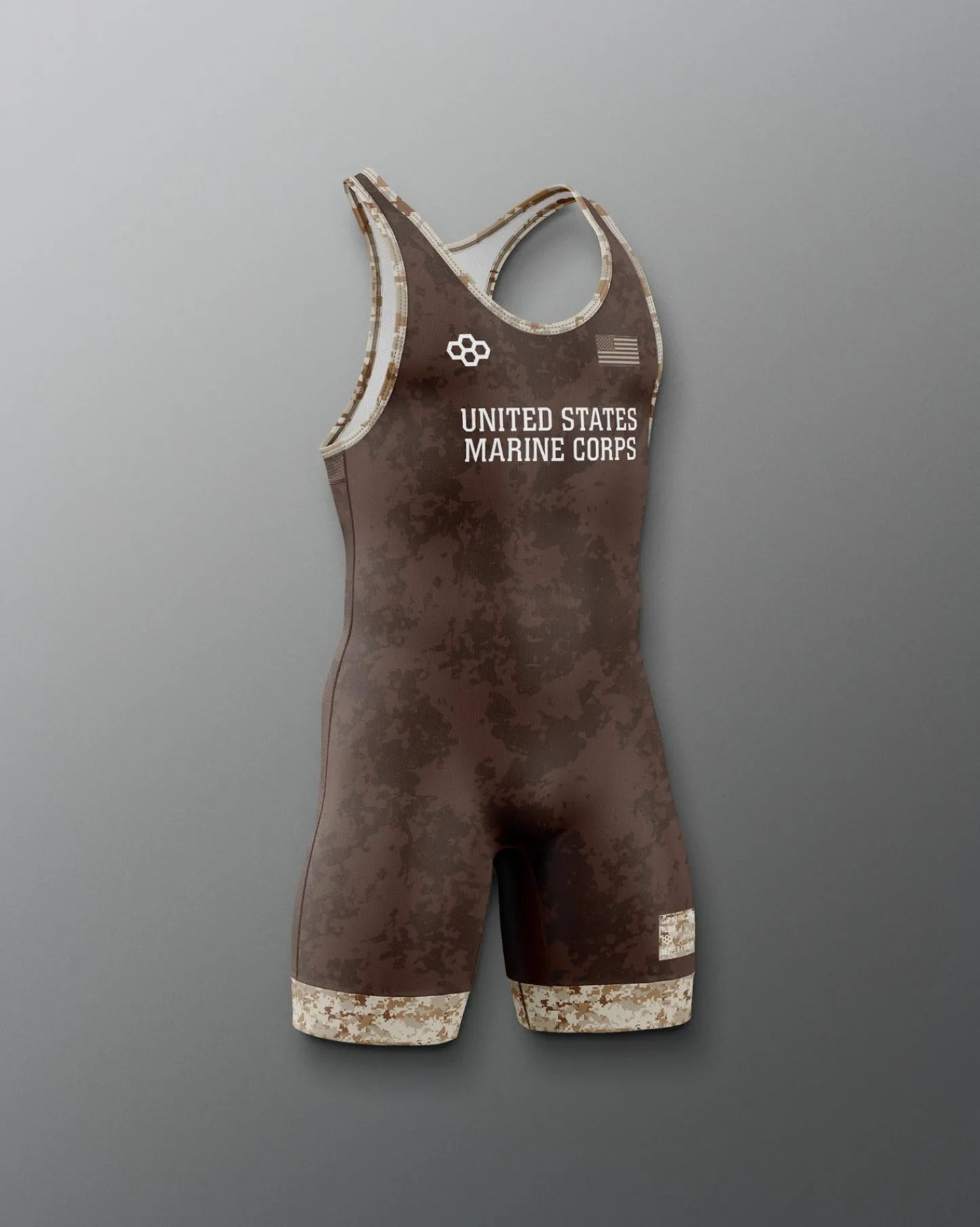 Singlets|Singlets>RUDIS USMC Youth Elite 2.0 Singlet Brown