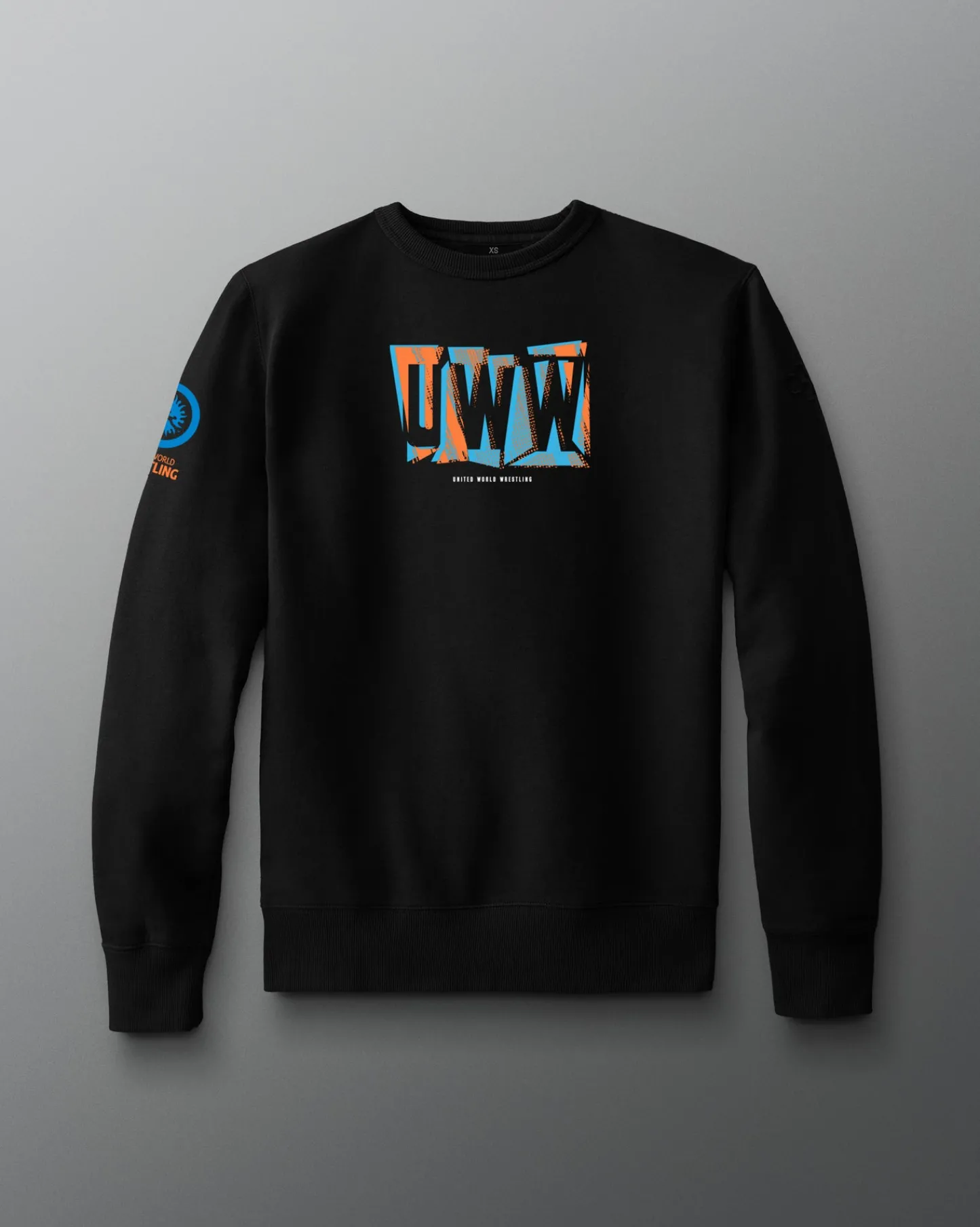 Hoodies & Pullovers|Hoodies & Pullovers>RUDIS UWW Abstract Comfort Fleece Crewneck Black