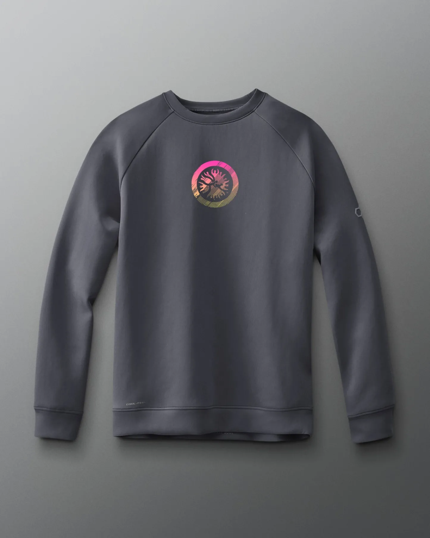 Hoodies & Pullovers|Hoodies & Pullovers>RUDIS UWW Abstract Emblem Cool-Feel Crewneck