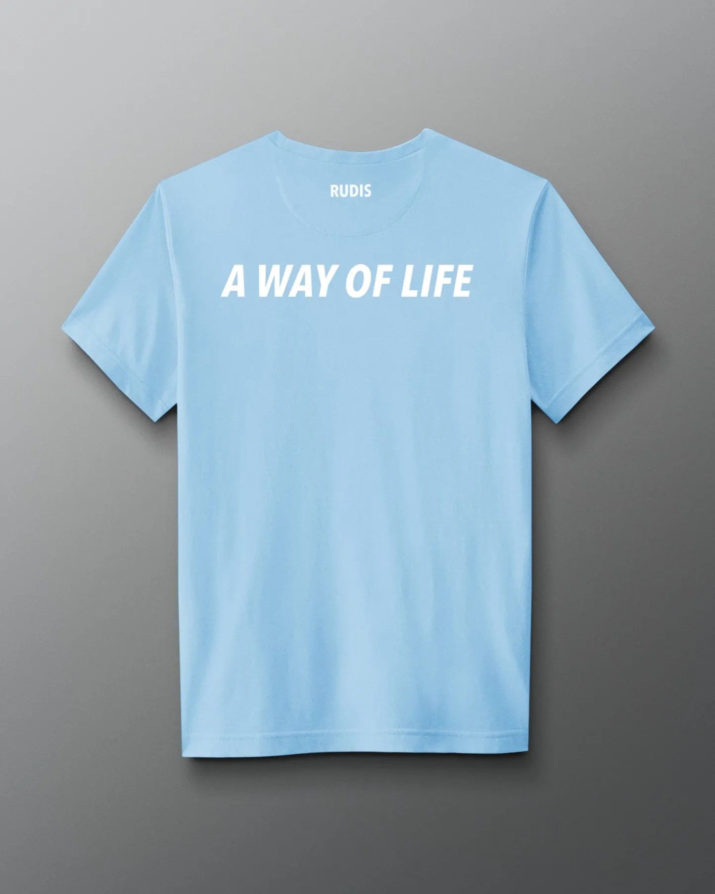 Shirts & Tees|Shirts & Tees>RUDIS UWW Abstract Emblem Elite Super Soft T-Shirt Light Blue