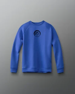 Hoodies & Pullovers>RUDIS UWW Abstract Emblem Youth Cool-Feel Crewneck
