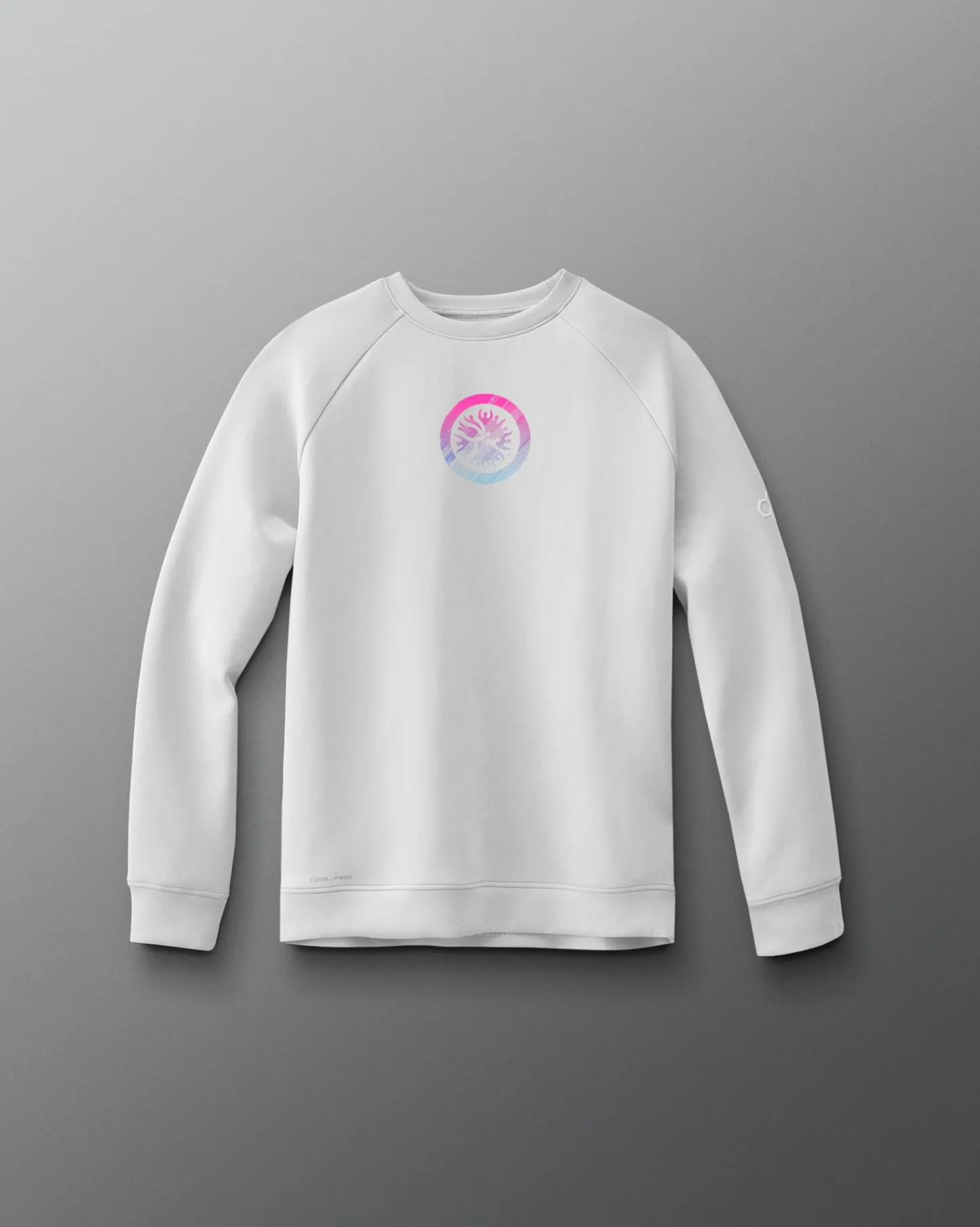 Hoodies & Pullovers>RUDIS UWW Abstract Emblem Youth Cool-Feel Crewneck
