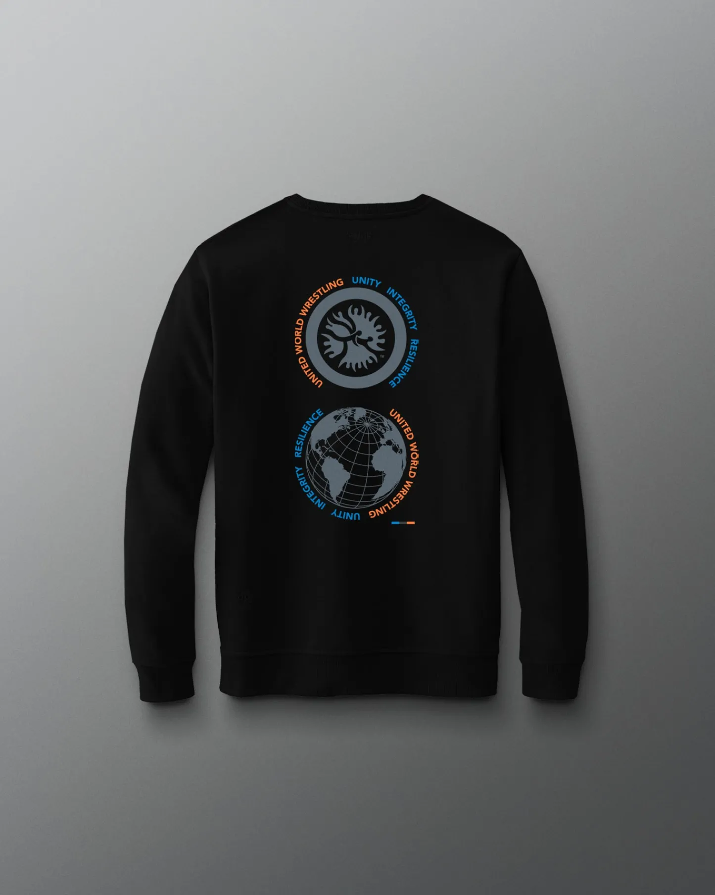 Hoodies & Pullovers>RUDIS UWW Globe Youth Elite Terry Crewneck
